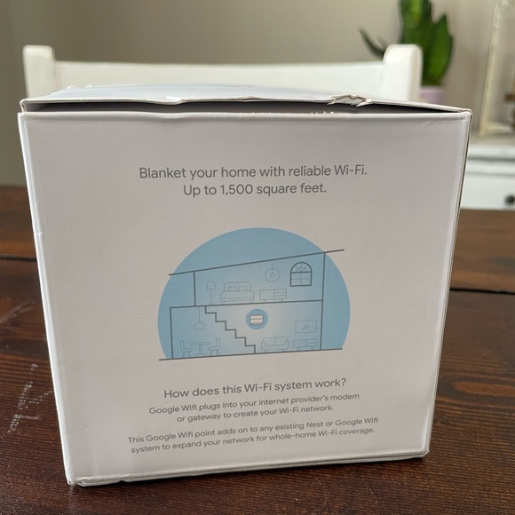 GOOGLE WIFI Mesh Router (AC1200) 1 pack GA02430-US # - Picture 4 of 7